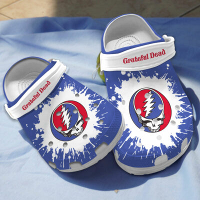 Grateful Dead Music Band Logo Clogs