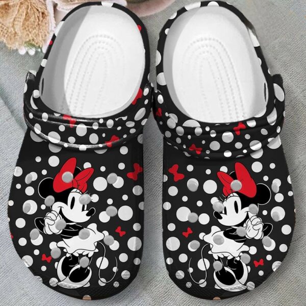 minnie-mouse-black-with-white-polka-dots-clogs-for-kids-&-adults-pk4sa