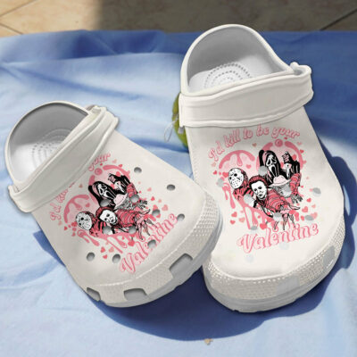 I’d Kill To Be Your Valentine Clogs For Kids & Adults