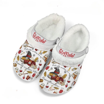 Harry Potter Gryffindor House Fleece Lined Clogs