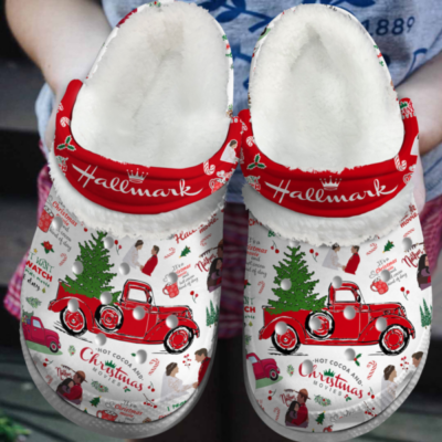  Beautiful Hallmark Christmas Fleece Clogs