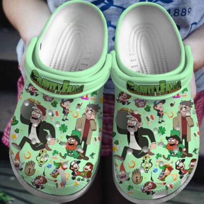 comfortable-gravity-falls-happy-st.patricks-day-green-crocs-rlg7g