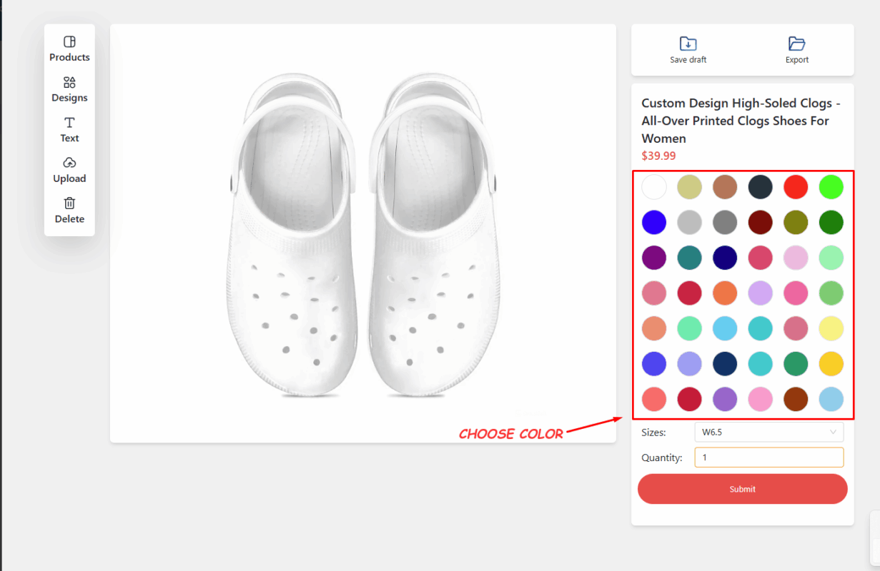 CHOOSE COLOR