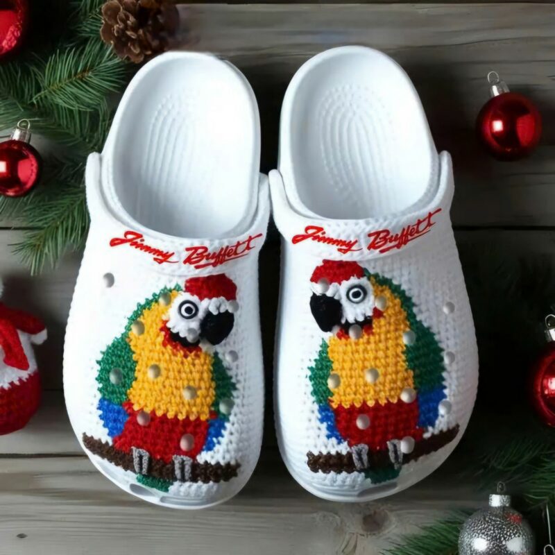 jimmy-buffett-parrot-life-is-cool-christmas-clogs-for-kids-and-adults-ltzkj
