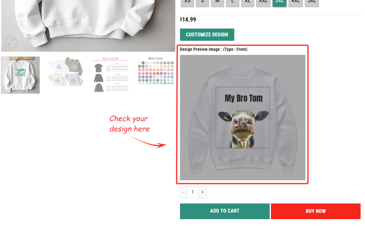 Check your design here