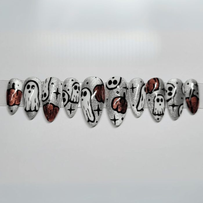Shinning Ghost Halloween Night Nail Art Box