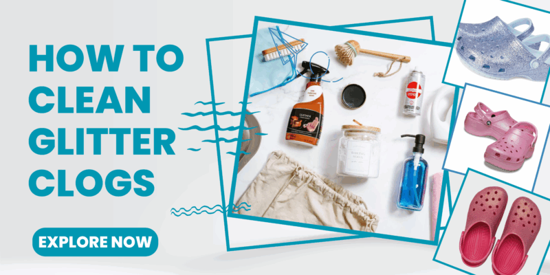 How to clean glitter crocs at home-designbycrocodile.com