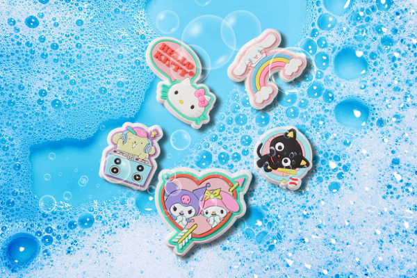 Soak the croc charm