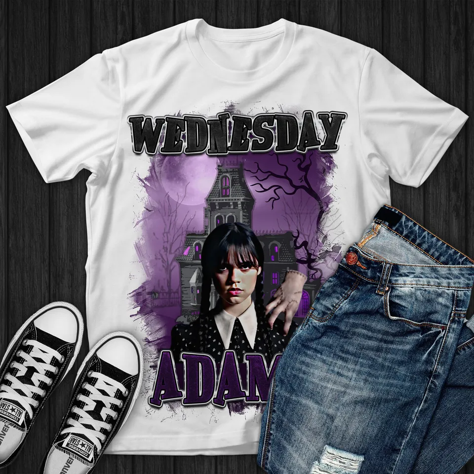 Classic Trendy Wednesday Adams Family Shirt, Comfort Halloween T-Shirt